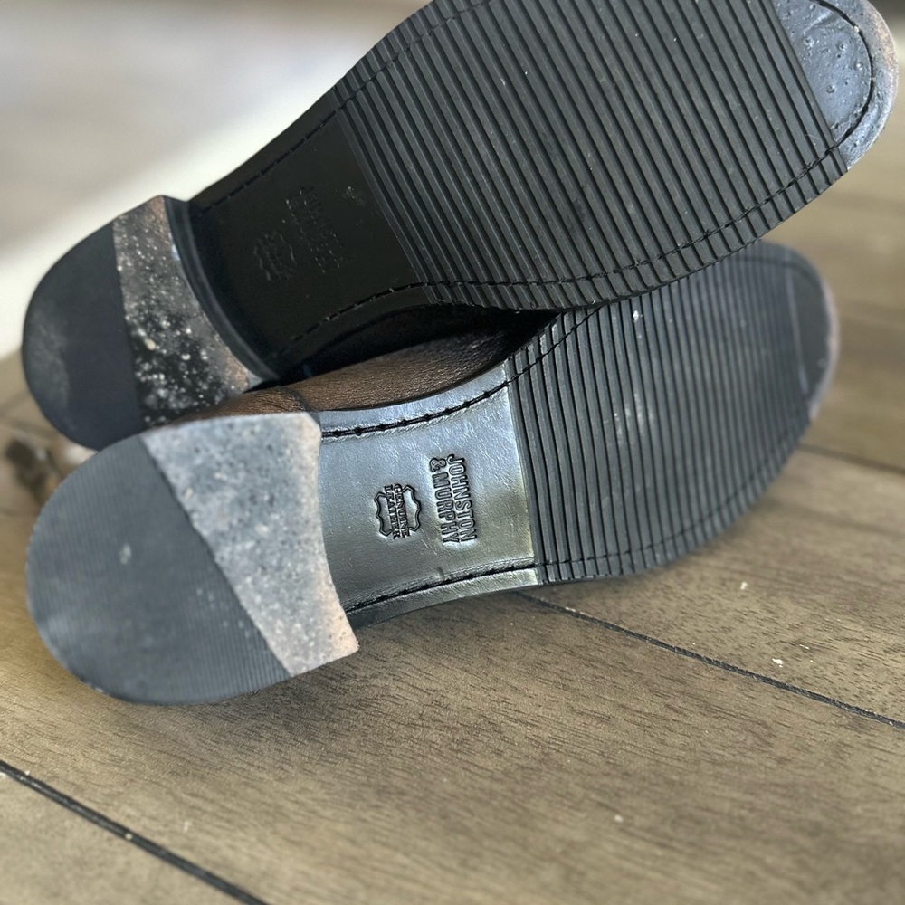 Johnston & Murphy Dark Brown Ankle Booties - Picture 6 of 10